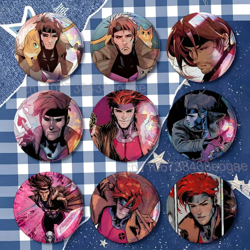 G-Gambit Custom Badges 75mm 44mm 25mm 32mm 58mm Hat Backpack Accessories Toys Collect Gifts Large
