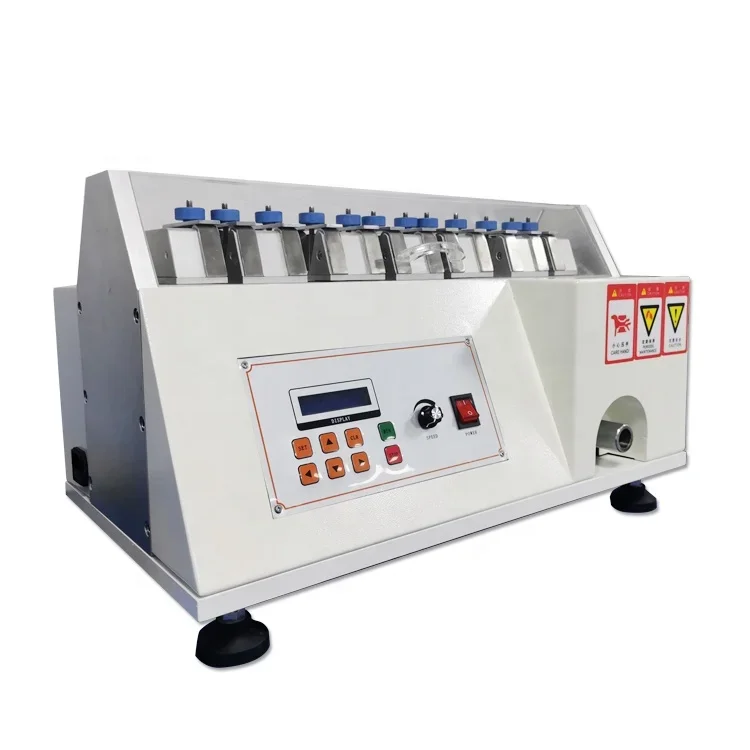 SATRA TM25 Vamp Flexing Testing Machine, Footwear Leather Flexing Tester Vamp Flexometer Upper Materials Flex Resistance Tester