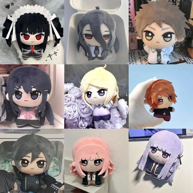 

10cm Danganronpa: Trigger Happy Havoc Plush Dress-up Cotton Doll Toys for Children Cosplay Decor Birthday Gift Fan Collectibles