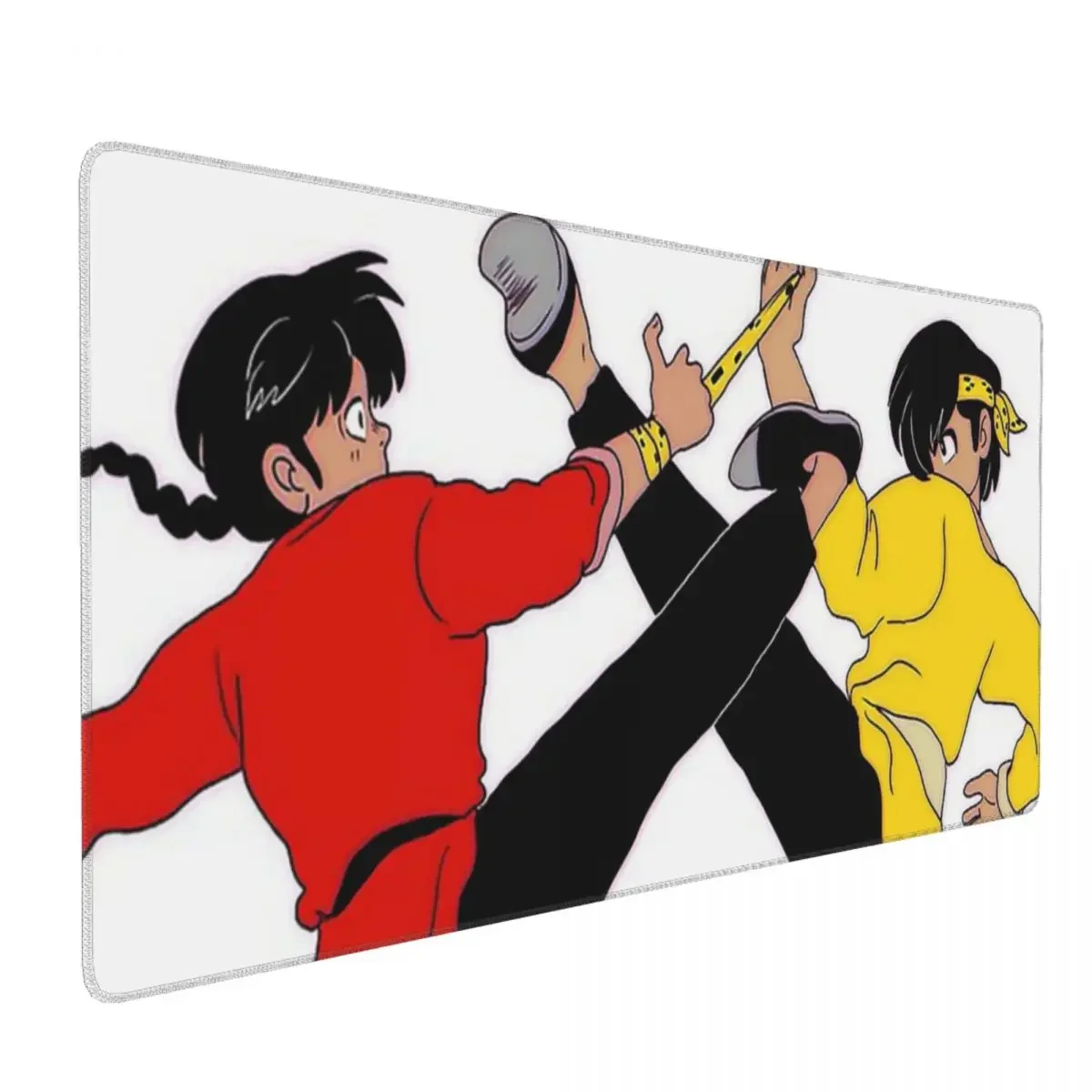 Ranma 1/2 Saotome Pig Girls Large Mouse Pad Computer Keyboard Mouse Mat Gaming PC Laptop Desk Mat Office Accessories Table Mats