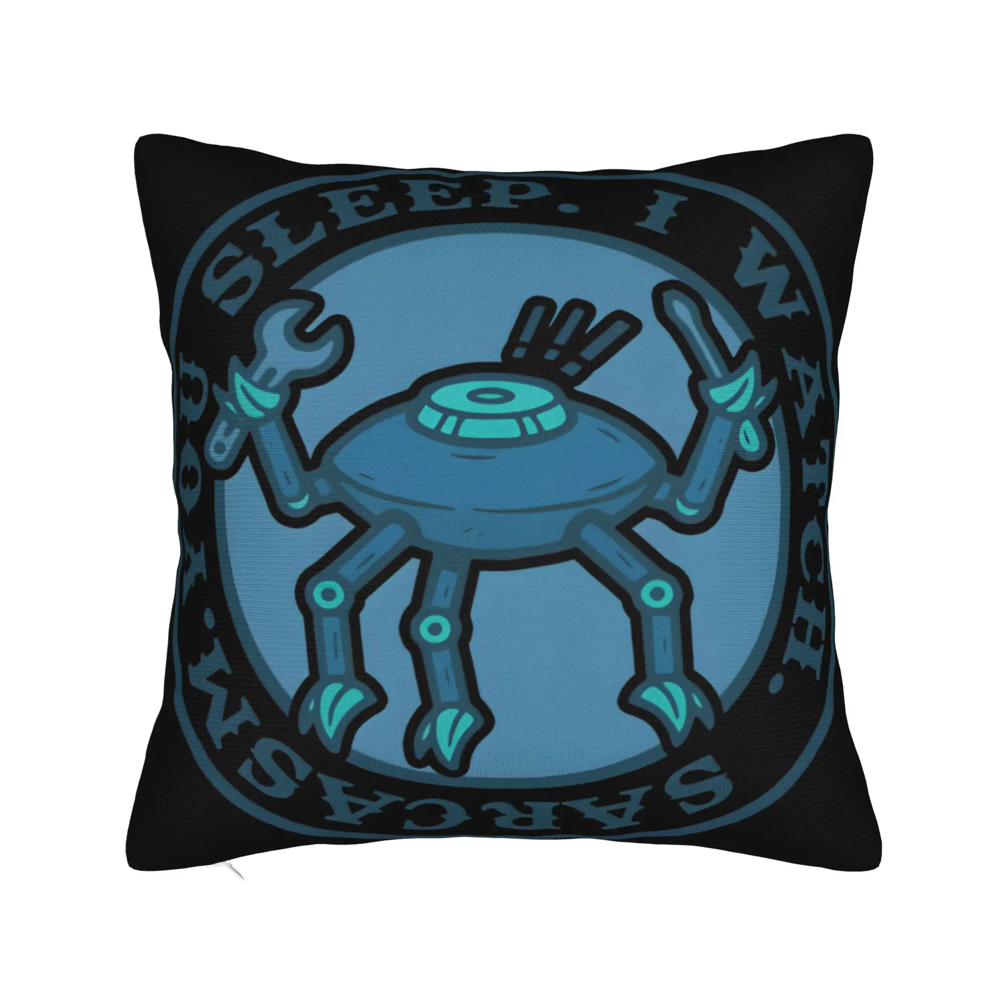 Project Hail Mary Rockys Vintage You Sleep I Watch Pillow Cover  Custom Cushion Cover Novelty Pillow Case For Sofa Home Decor