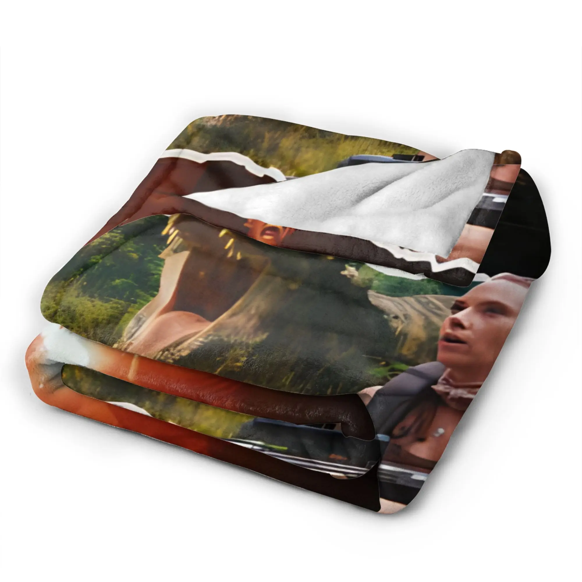 العالم الجوراسي ولادة جديدة 2025 بطانيات الفيلم لينة المخملية الاسترخاء الهدايا رمي بطانية المفرش #4