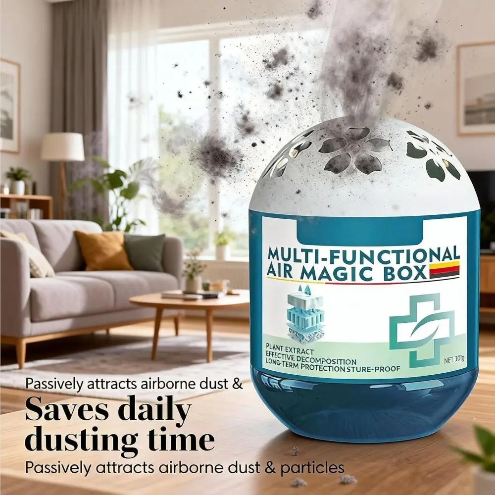 Indoor Air Purification Dust Removal Magic Box Multifunctional Automatic Dust-Collecting Box No Electricity Noise Air Magic Box
