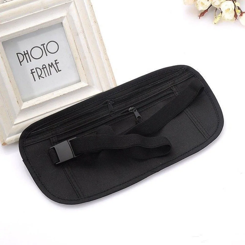 Sport Running Wais Bag Invisible Travel Waist Packs Pouch For Passport Money Belt Bag Hidden Security Wallet Gift Pack Money Bag