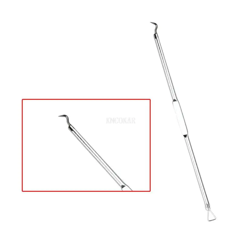 11 stks/set Mee-eter Comedo Acne Puistje Comedondrukker Tool Lepel voor Gezicht Huidverzorging Tool Naalden Facial Pore Cleaner