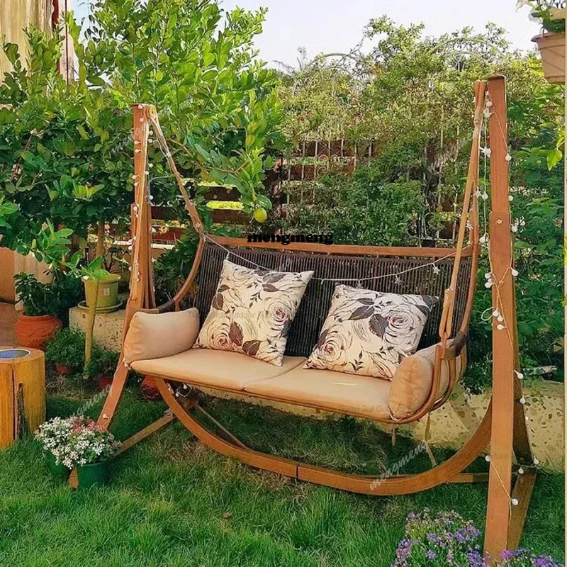 

Advanced Fashion Patio Swings Hotel Indoors Living Room Modern Patio Swings Retro Garden Outdoor Furniture Columpiar