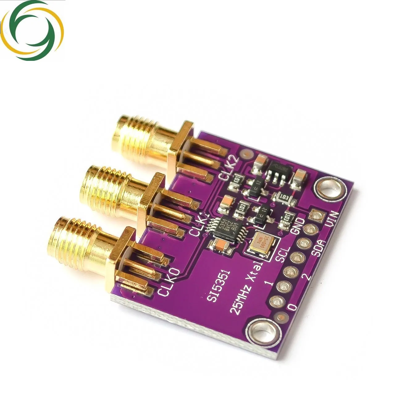 DC 3V 5V SI5351 SI5351A I2C Clock Signal Generator Module High Frequency Signal Square Wave Frequency 8KHz-160MHz For Arduino