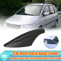 Roof Rack Cover For Hyundai LaVita 2001-2010 Hyundai Matrix 2001-2008 Roof Luggage Bar Rail End Shell Plasitc Cover Replacement