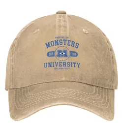 Monsters University Student Baseball Cap Men Women Sunshade Trucker Hat Summer Stylish Hunting Camping Baseball Caps