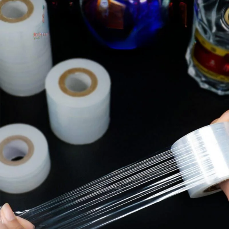 Stretch Wrap Film Bottle Sealing for Old Wine Vessel Anti-Leakage Wrapping Stretchable Outer Packaging Tape Chinese Brand