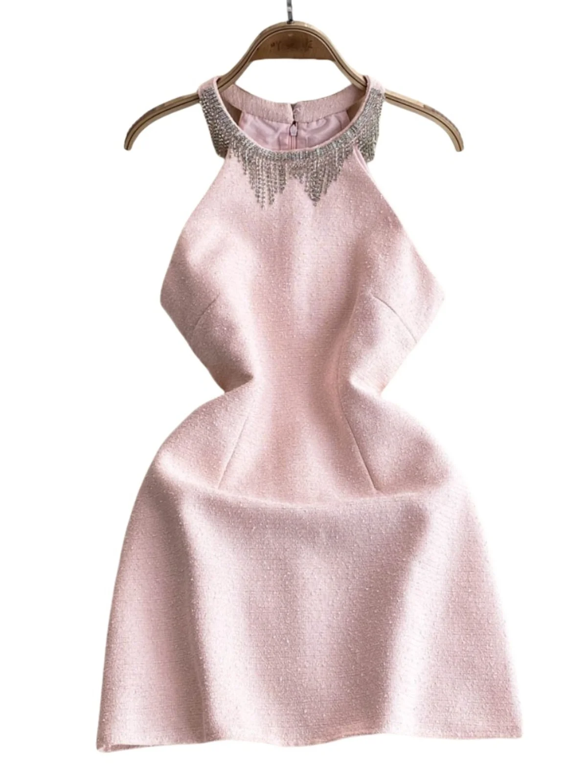 Vestido de Noite E com Estilo Suave, Leve, Luxuoso, Design Único, Sensação Fena, Vestido com Ombros Descobertos e ...