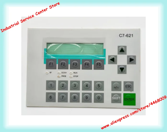 New Case C7-621 6ES7621-1AD02-0AE3 Membrane Switch Mask Shell Cover