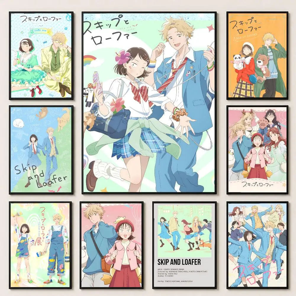 anime Skip and Loafer Poster HD Poster Warm Home Decoration Suitable for Bedroom and Living Room Gifts Giving
