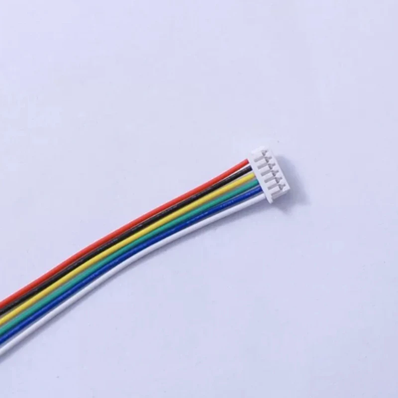 5PCS PH1.25 Connector Single Head Plug 2/3/4/5/6/7/8/9/10 Pin JST 1.25mm 100mm Electronic Wire Connectors