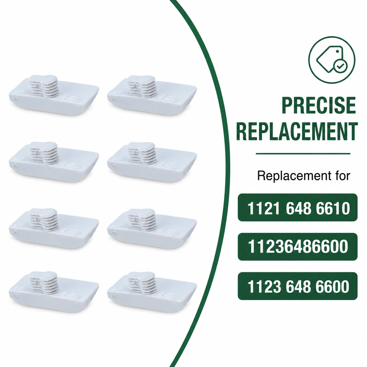 10Pcs Bumper Strip Set For Stihl 021 023 025 024 026 029 MS210 MS230 MS250 MS240 MS290 Replaces 1123 648 6600 Chainsaw Saw Parts