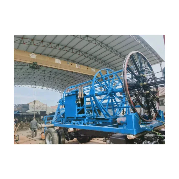 Automatic High Bandwidth Steel Cage Machine Square Concrete Pipe Making Machine for Construction Industry Laboratory Use