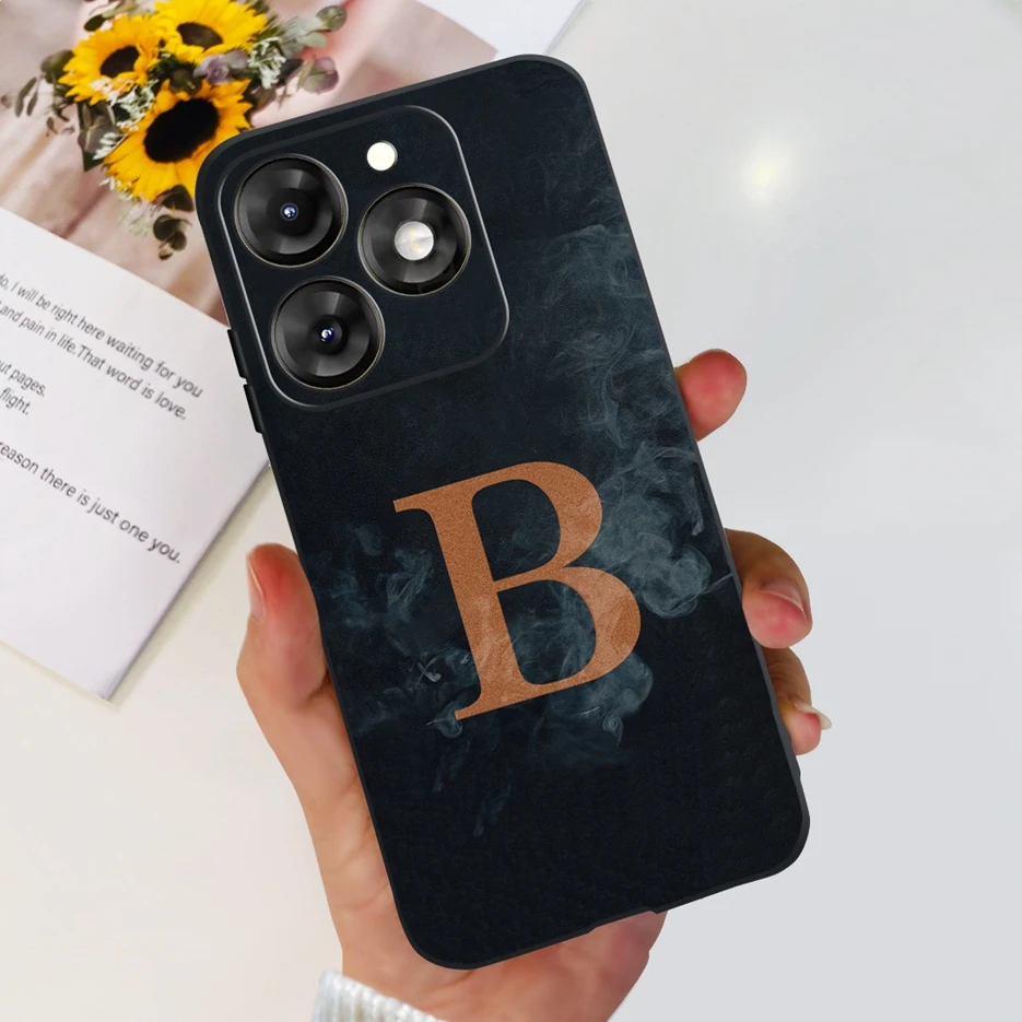 For Itel A70 Case New Letters Cover Shockproof Soft Silicone Phone Case For Itel A70 A 70 ItelA70 Back Cover 6.6'' Fundas Bumper