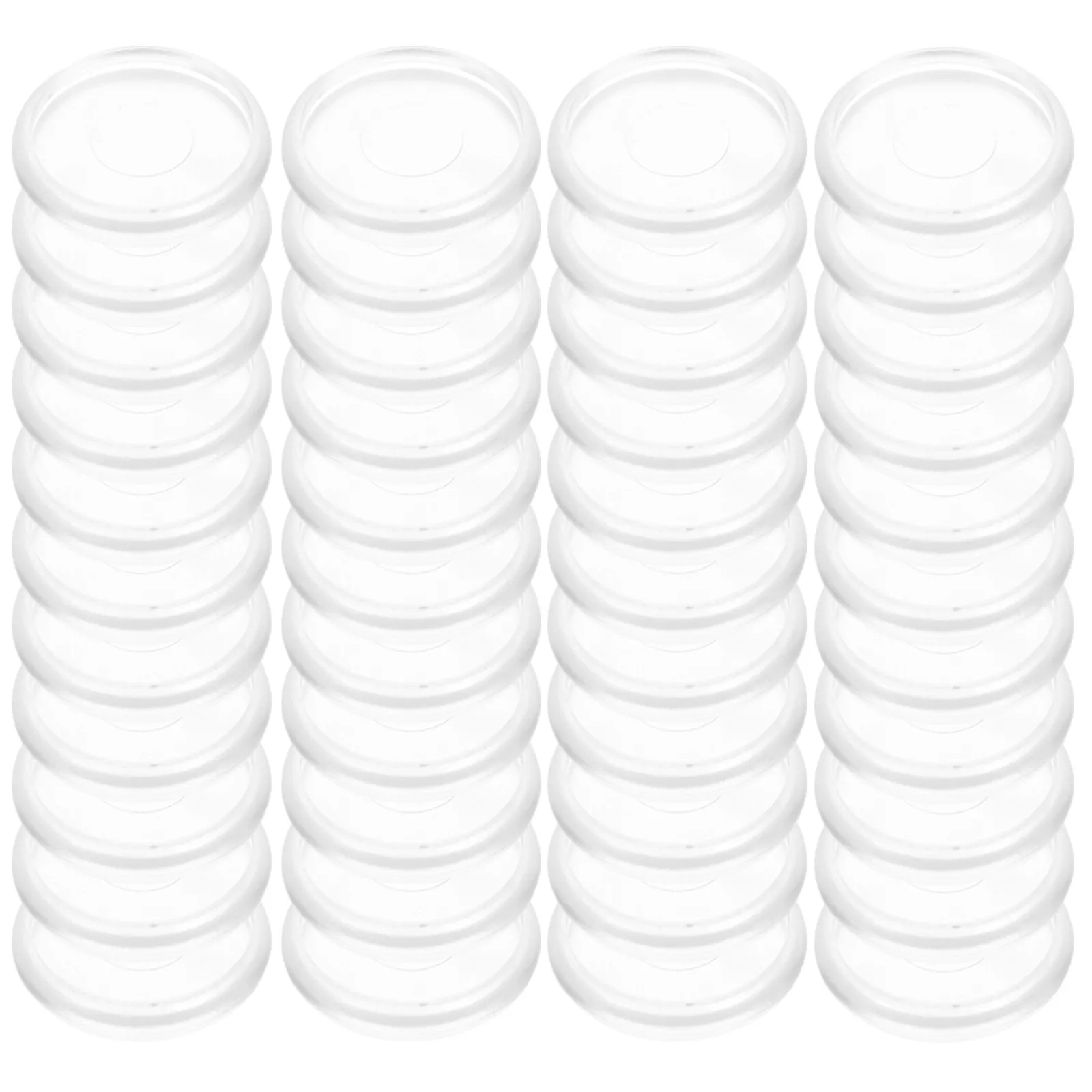 44Pcs ABS Plastic Binding Discs Discbound Expansion Discs for DIY Notepads Planners Loose Leaf Binders Office