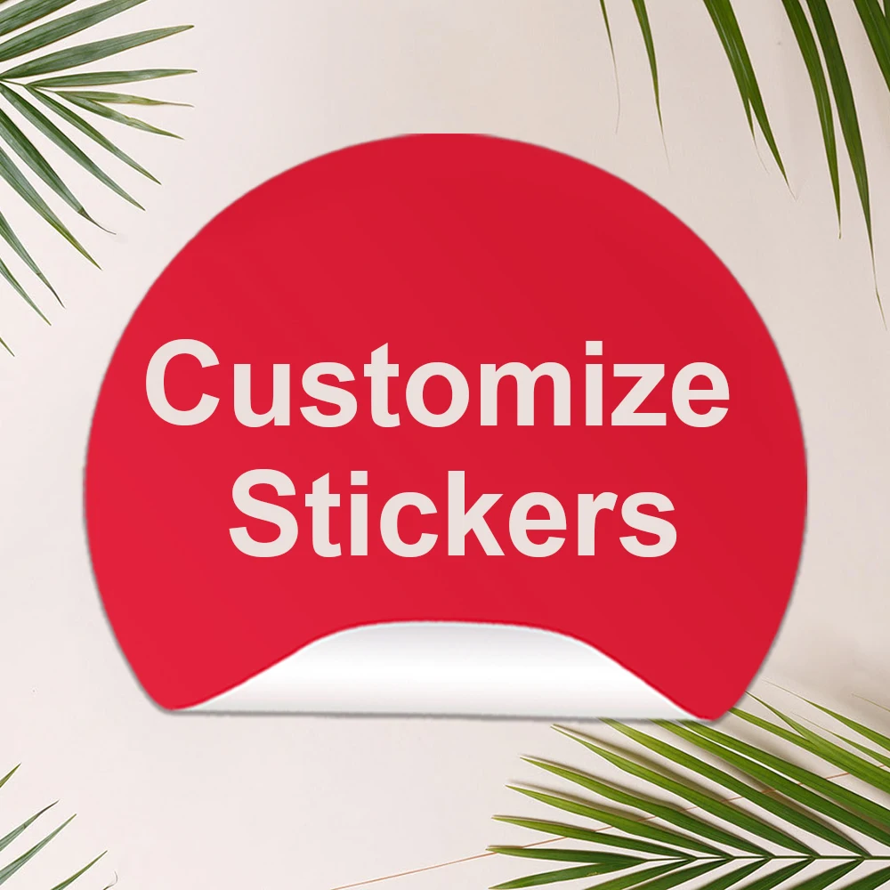 100 Stuks Custom Stickers Logo Verpakking Labels Gepersonaliseerde Naam Feest Bruiloft Verjaardag Ontwerp Uw Eigen