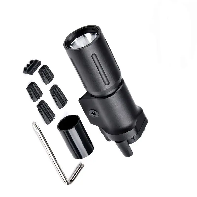 Tactical PL350 PLHv2 Flashlight Pistol Light High Power Metal Lamp Fit 20mm Picatinny Rail Airsoft Hunting