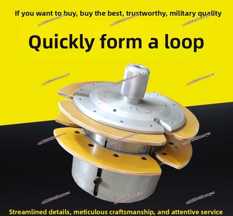 Circle forming machine punching head take-up machine quickly disassembles the electroplating cake tray