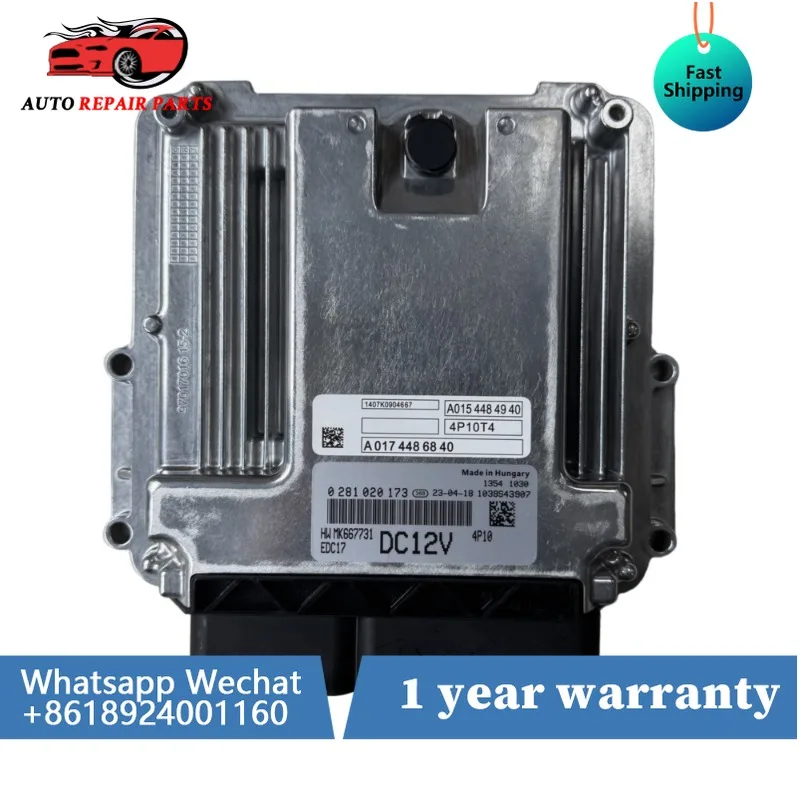 Engine Control Unit Excavator Parts Computer 0281020173 837073357 ECU ECM MK667731 DC12V Suit For Mitsubishi Diesel Board