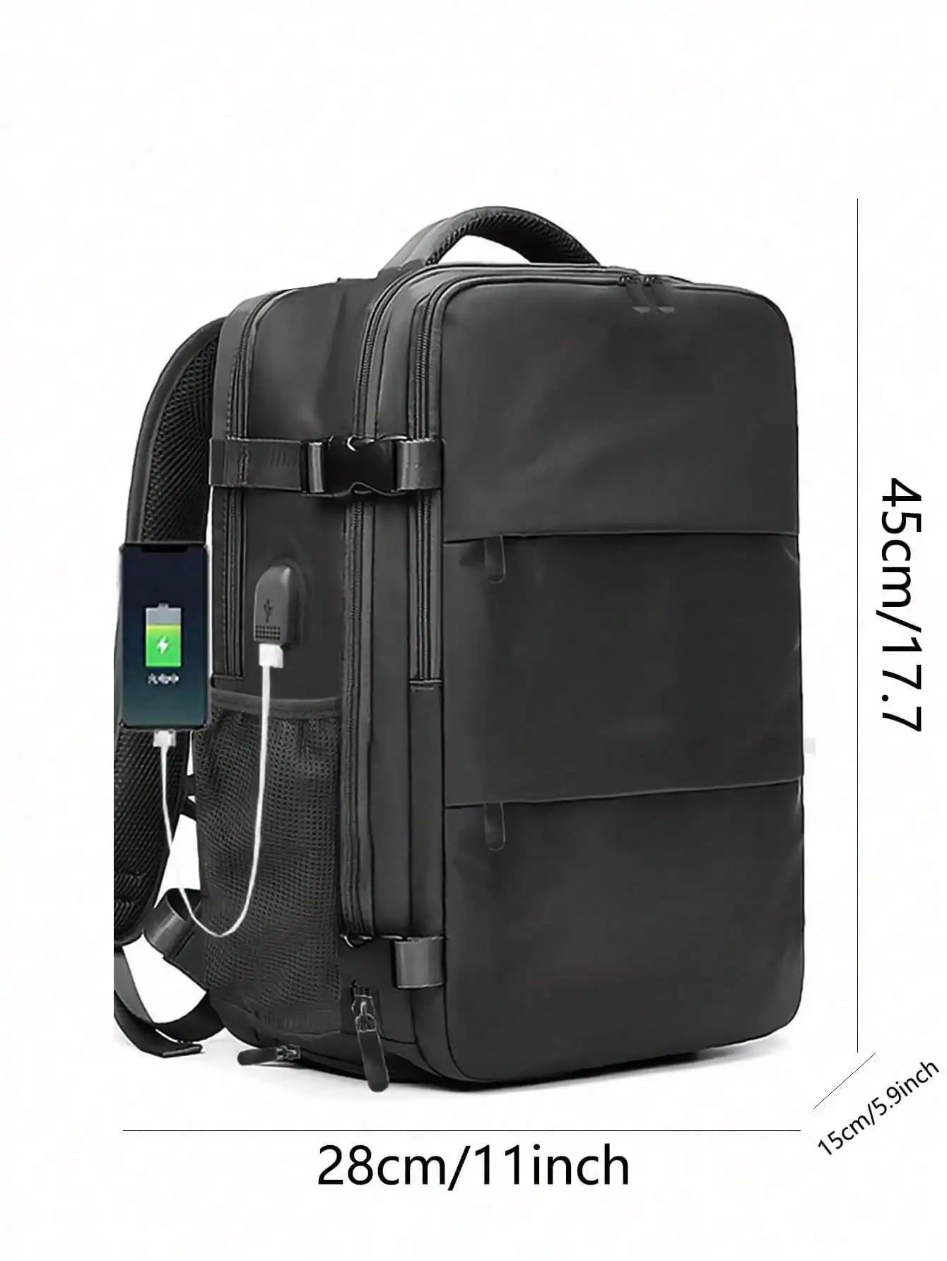 1pcs Large Capacity Multifunctional Business Travel Backpack Suitable For Women, Men, White-Collar Workers, Outdoor Travel