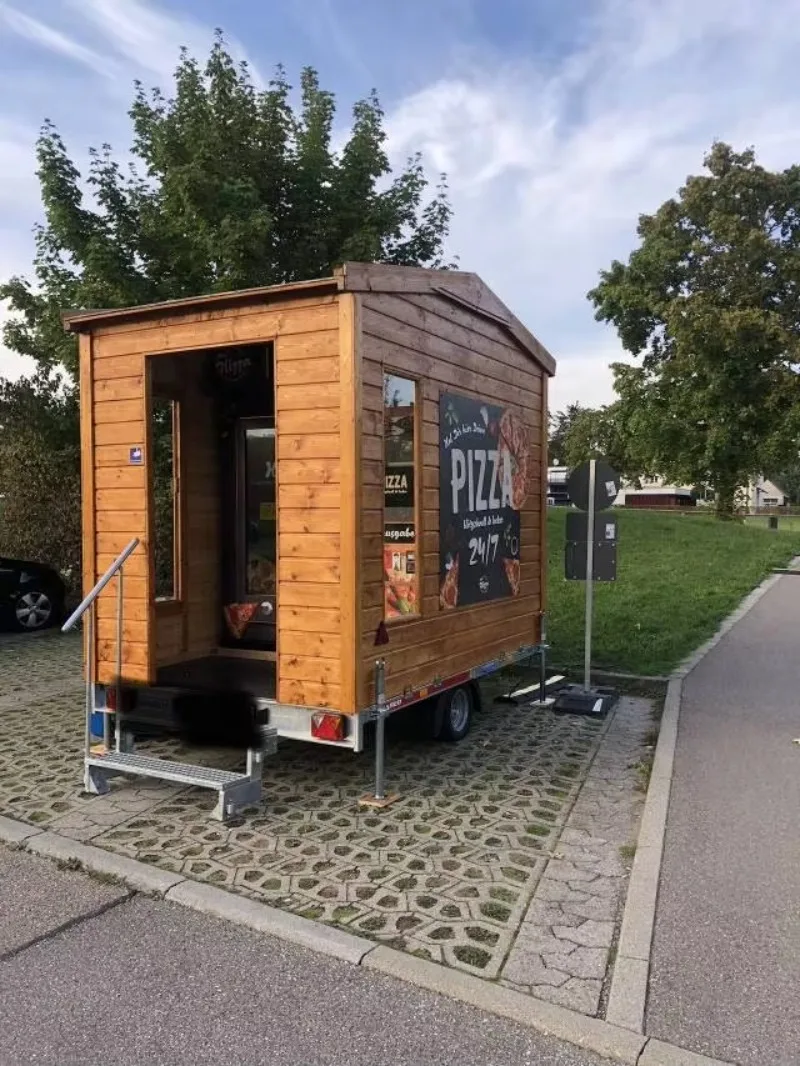 Compact Desktop Pizza Vending Machine Space‑saving Easy Maintenance Intelligent Unmanned Self Service Equipment Indoor Retail