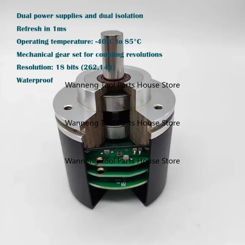 High - Performance HM 58 Single - turn SSI 12/13 - bit Absolute Encoder with Dual Power Supplies and Dual Isolation