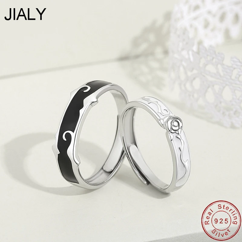 

Женское кольцо из серебра 925 пробы, с эмалью