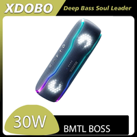 XDOBO BMTL BOSS 30W RGB Lighting Outdoor IPX7 Waterproof Wireless Portable Bluetooth Speaker Bass Support TWS Series TF AUX