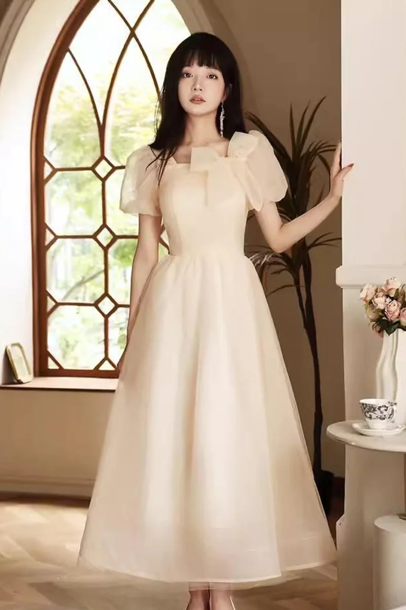 

Evening dress female adult ceremony graduation host