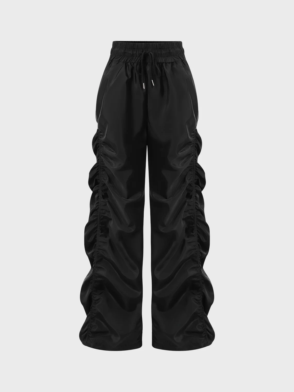 

Baggy Pants Y2K Drawstring Elastic Waist Ruched Y2K Cargo Pants Harajuku 90s Aesthetic Parachute Pants for Women Y2K