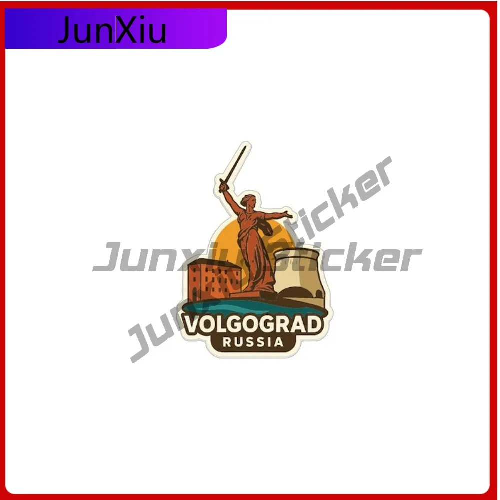 

Volgograd Russia City Travel Decorative Sticker Vinyl Scratch-proof Decal Rv Skateboard Suitcase Laptop Stickers Graphics Decals