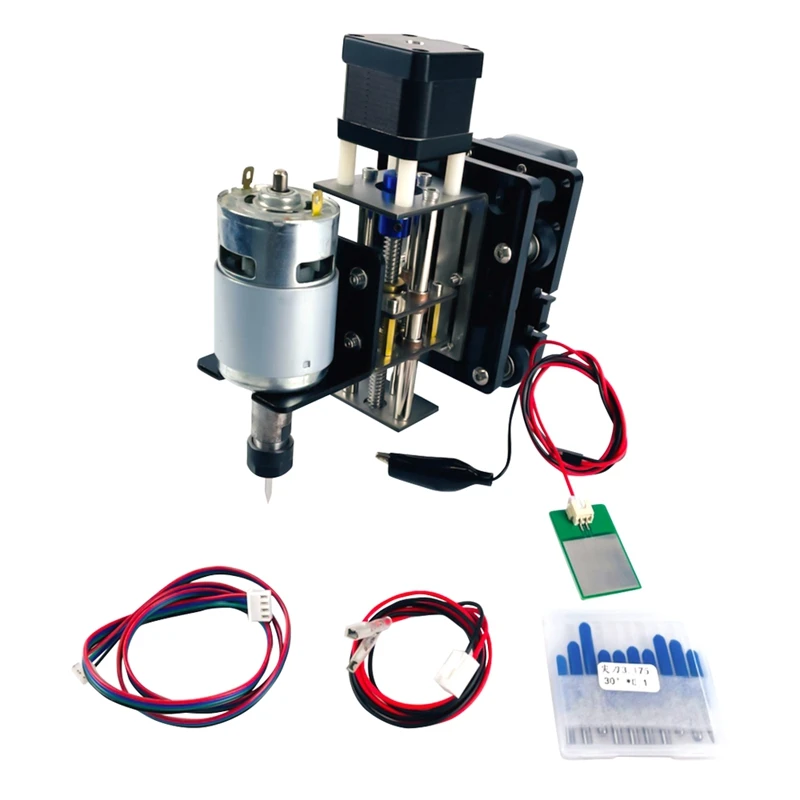 

New CNC Z-Axis Sliding Table CNC Router Kit Wood Miller Z Axis Motor Support Wood Milling Machine