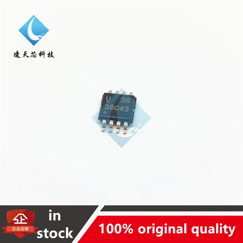 10PCS UCC38C43DGKR Silk Screen 38C43 Chip MSOP8 Switch Controller