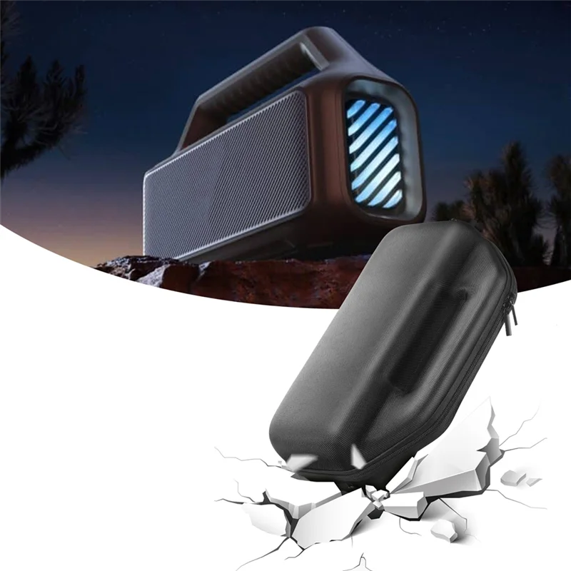 

EVA Hard Carrying Case Waterproof Hard Travel Case With Adjustable Shoulder Strap For Soundcore Boom 2 Speaker-AAAE
