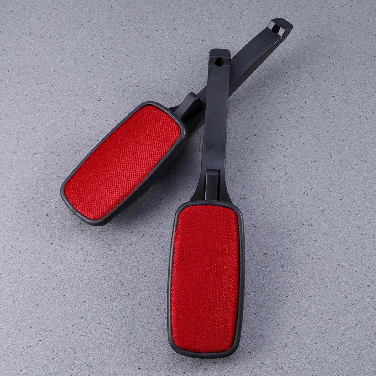 

2pcs Reusable Clothes Lint Remover Static Cleaning Brush For Pet Hair Dust Removal Left Right Hand Use Black Home Cleaning Tool