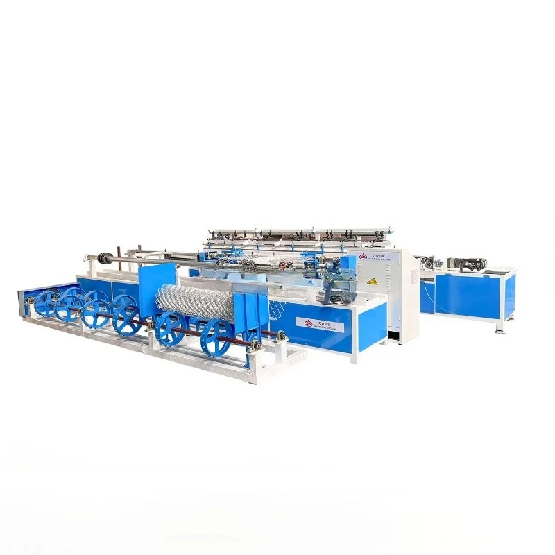 Customized Semi Automatic Chain Link Fence Weaving Making Machine With Low Price