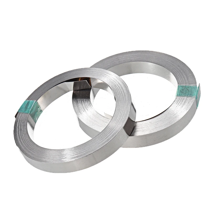 10M Width 8/10/15mm Thickness 0.15/0.2mm Nickel Plated Strip for Li 18650 Battery Spot Welding Machine Welder