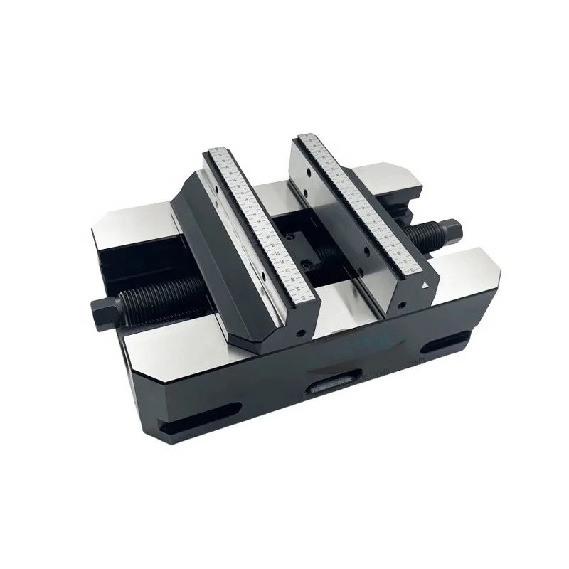 Maintain steel spacing 96 mm Lang Tyle self-centering vise with clamping range of 0-200 mm HE-W068125-200