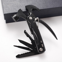 14-in-1 Multi-Purpose Hammer, Survival Portable Multi-Tool with Hammer, Camping Accessories Survival Gear
