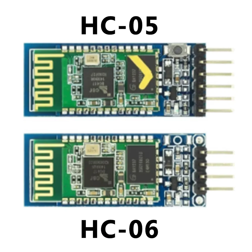 Módulo Transceptor Bluetooth Sem Fio HC-05 HC-06, Conversor e Adaptador RS232/TTL para UART para Kit Arduino