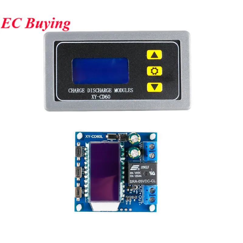 XY-CD60 XY-CD60L Lead-Acid Lithium Battery Charger Control Module Automatic Charging Overcharge Protection Board Switch 6-60V