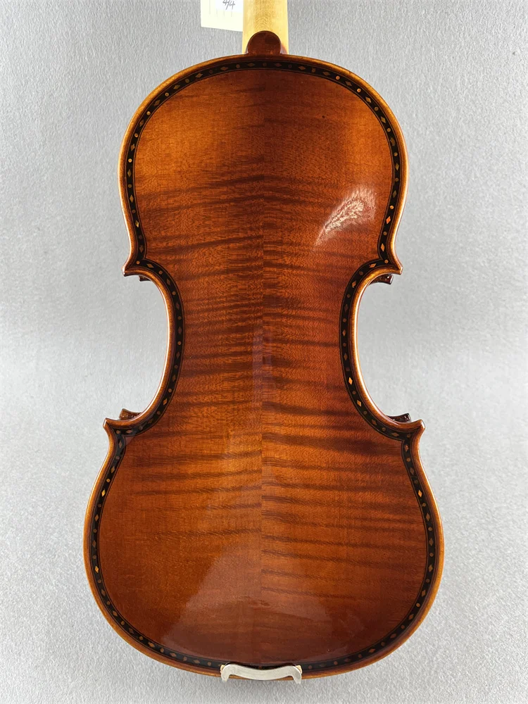 ACTUAL PHOTO Special Shell Inlay 4/4 Hand Made Violin Cкрипка 4/4 كمان 바이올린 Hand Made Musical Instrument Kit V387