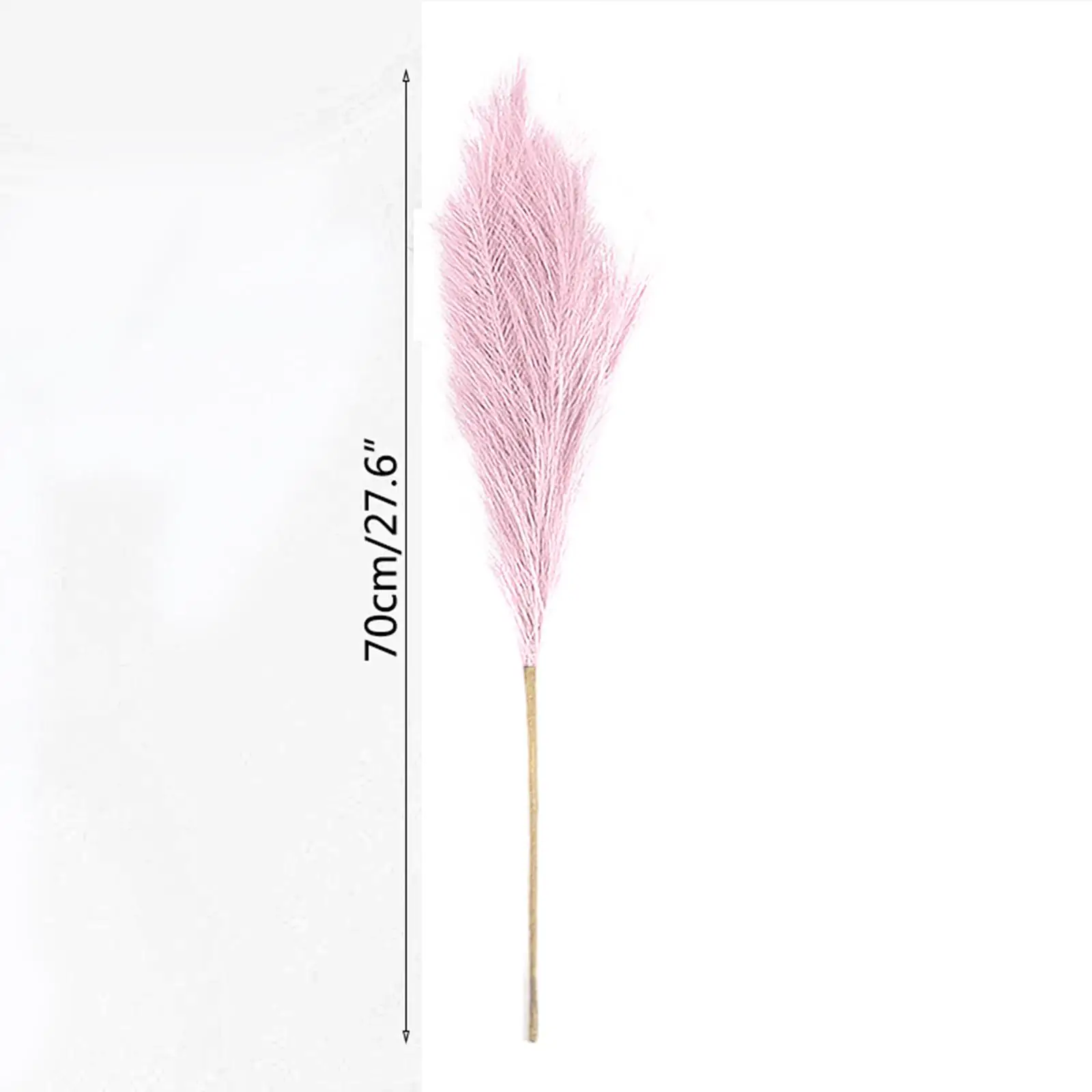 5 Pieces Artificial Pampas Grass 70cm Tall Fake Pompous Flower DIY Wedding Party view 6