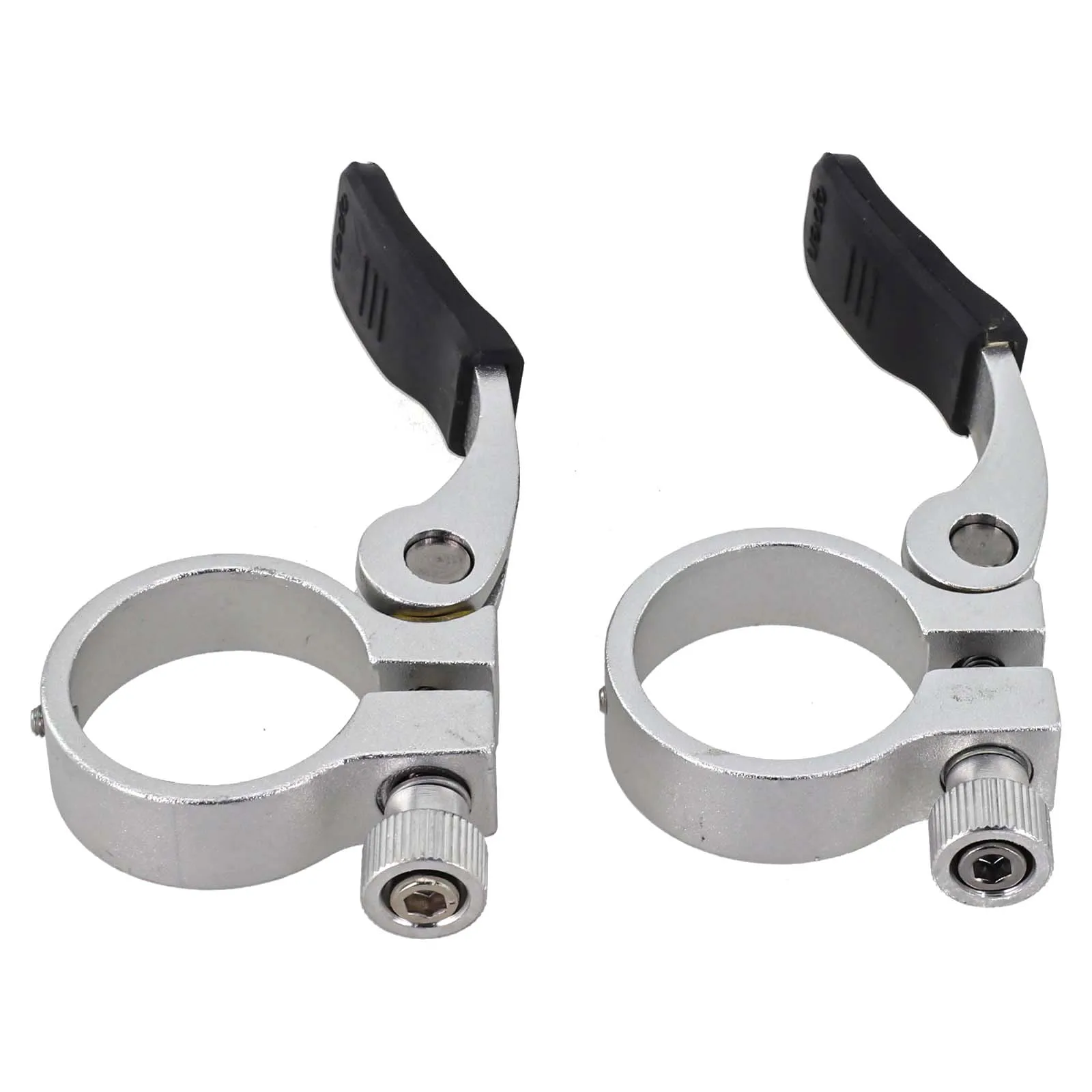 Bike Seat Post Clamp for 31 8mm and 31 6mm Tubes Quick Release Aluminum Alloy Design for Mountain and Road Bikes