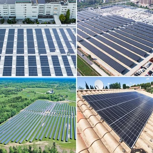 وحدات نصف الخلايا الكهروضوئية الكهروضوئية ، موزع ثنائي الوجه ، الألواح الشمسية الصينية ، 700 واط 720 واط أعلى 12 لوحة شمسية 700 واط مبيعات - رقم 8