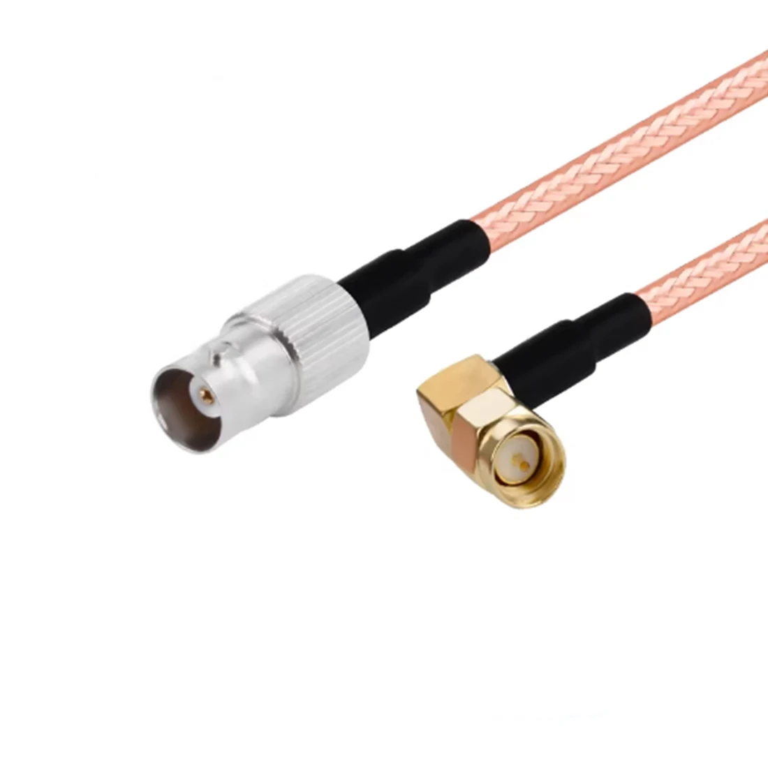 SMA Male Plug RA Angle 90-Degree to BNC Female Jack Pigtail Cable RG316 10cm/20cm/30cm/50cm/100cm