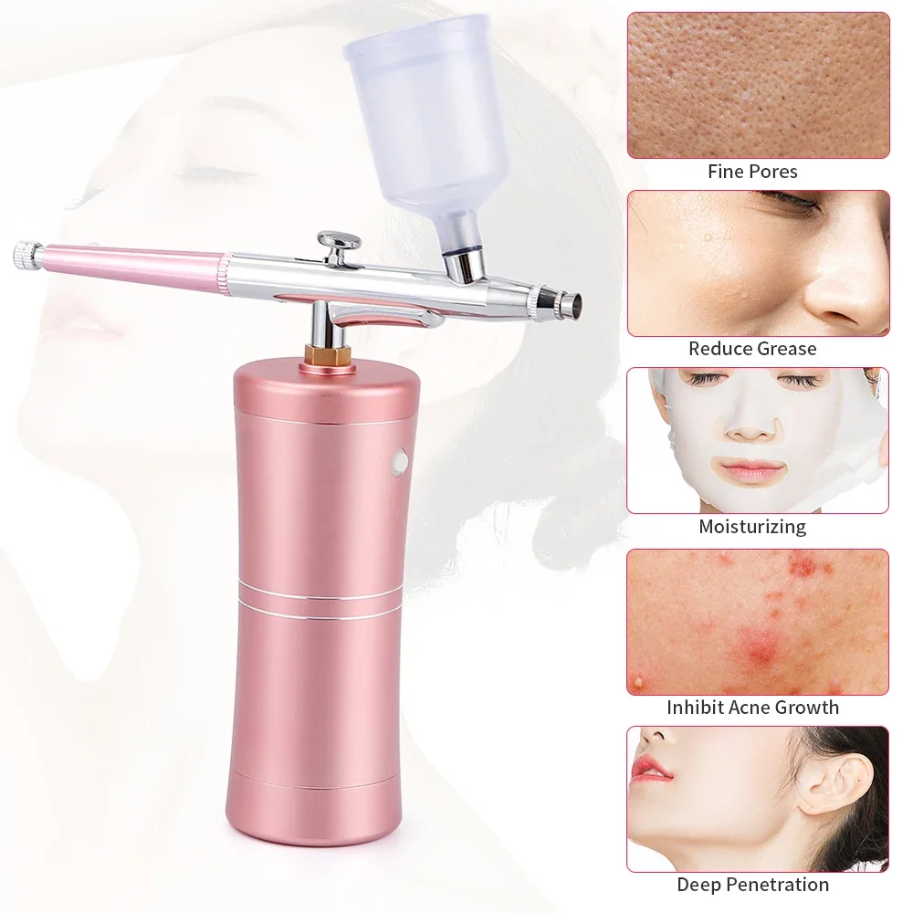 Multi-functional Sprayer Water Light Oxygenator Facial Nano Beauty Instrument Handheld Water Oxygen Essence Importers